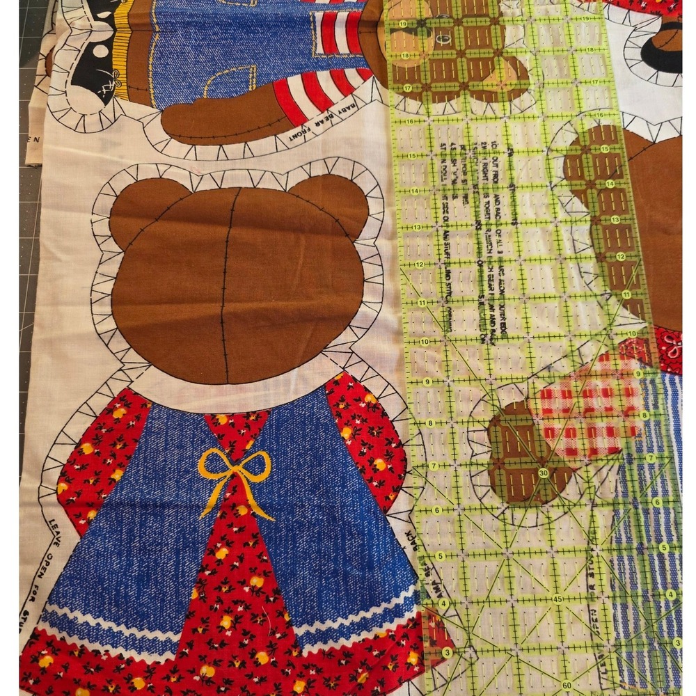 The Three Bears Fabric Panel Multi Cut Sew - Picture 5 of 8
